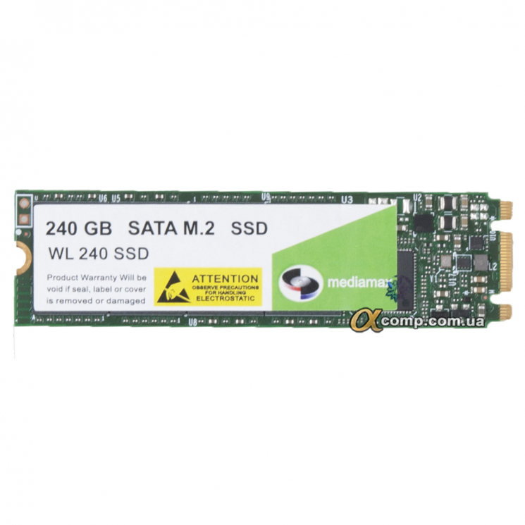 Накопитель SSD M.2 240Gb Mediamax M.2 2280 SATA III (WL 240 SSD) БУ