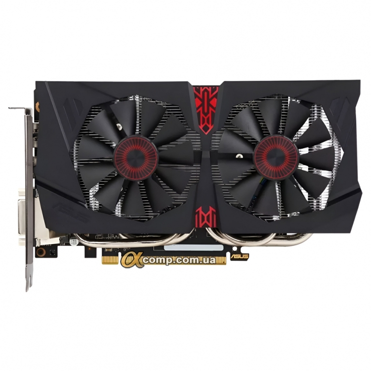 Видеокарта Asus GTX960 (4Gb • GDDR5 • 128bit • DVI • HDMI • DP) STRIX-GTX960-DC2OC-4GD5 БУ