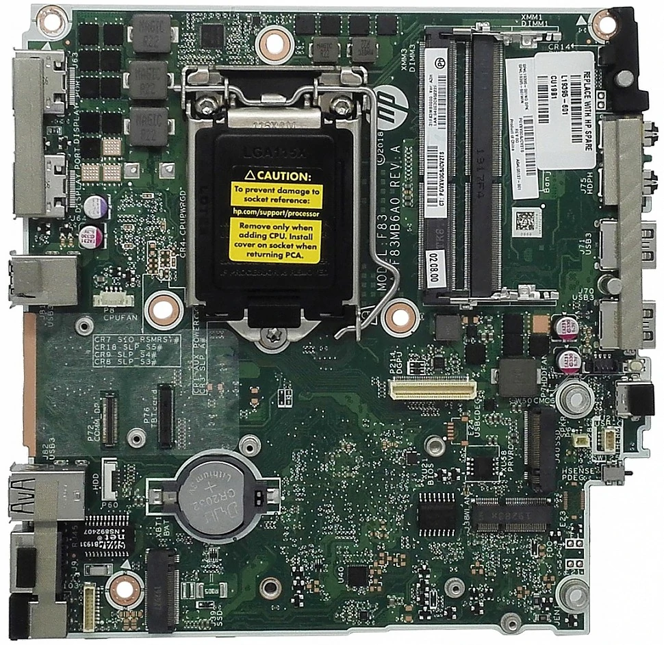 HP EliteDesk 800 G4: форм-факторы, характеристики, совместимость