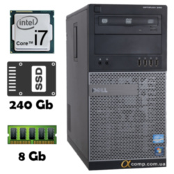Компьютер Dell 990 (i7-2600/8Gb/ssd 240Gb) БУ