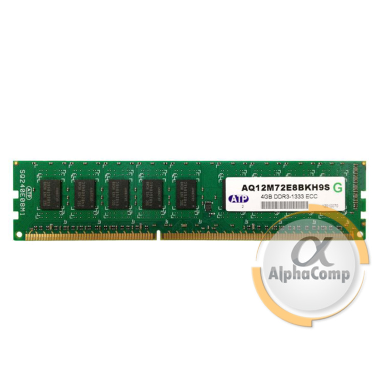 Модуль памяти DDR3 4Gb ECC ATP (AQ12M72E8BKH9S) 1333 БУ