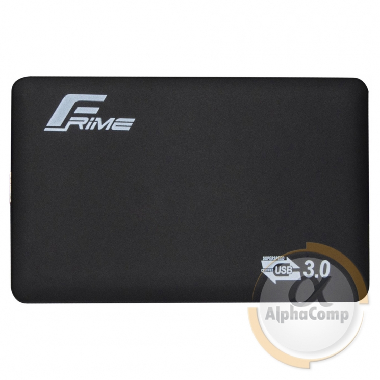 Зовнішня кишеня HDD•SSD 2.5" USB 3.0 Frime Soft touch Black (FHE30.25U30)