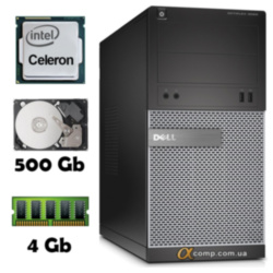 Компьютер Dell 3020 (Celeron G1820/4Gb/500Gb) БУ
