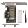 Адаптер Frime M2 на PCI-E 4x NVME NGFF m-key