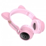 Гарнітура Bluetooth Hoco W27 Cat Ear Pink (W27P)