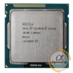 Процессор Intel Celeron G1610 (2×2.60GHz • 2Mb • 1155 • gen3) БУ