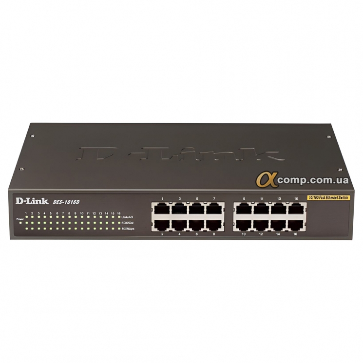 Комутатор 16 port D-Link DES-1016D БВ