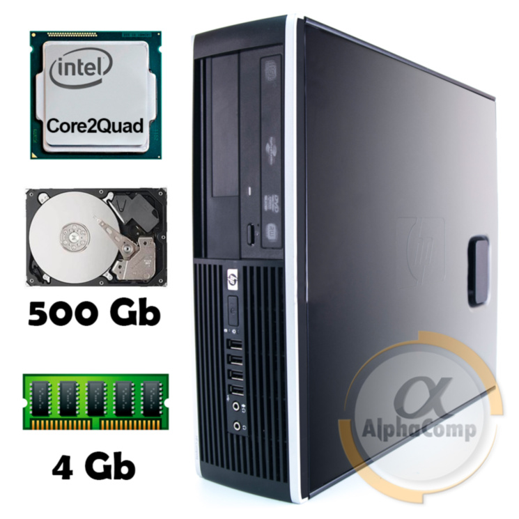 Компьютер HP 8000 (Core2Quad Q9300/4Gb/500Gb) desktop БУ