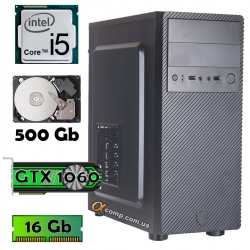 AlphaPC P2101 (i5-2320 • GTX1060 3Gb • 16Gb • 500Gb) RG2-T101