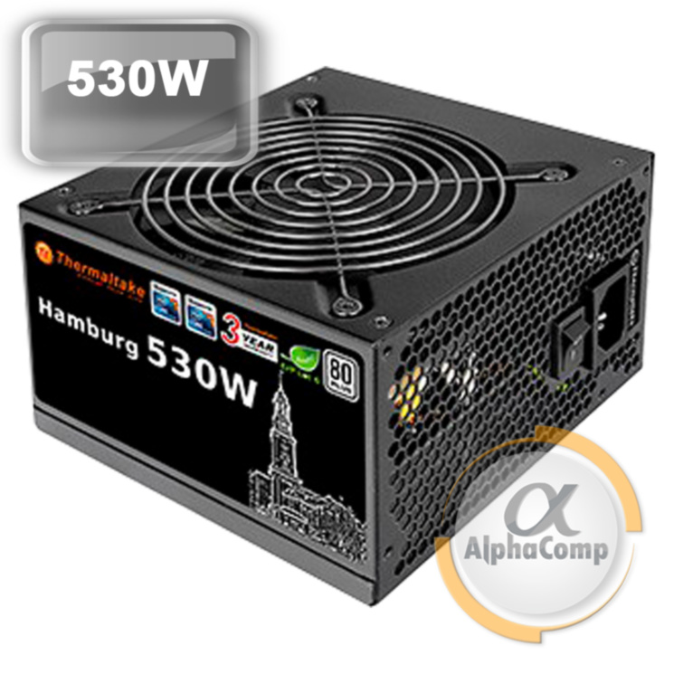 Блок питания 530w Thermaltake Hamburg 530 БУ