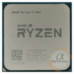 Процесор AMD Ryzen 5 1600 (6×3.20GHz • 16Mb • AM4) БВ