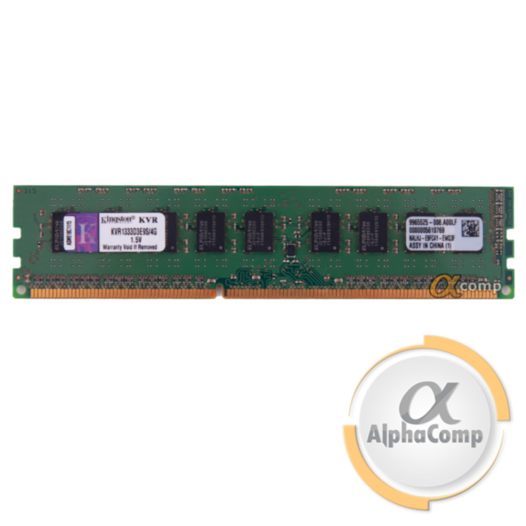 Модуль памяти DDR3 4Gb ECC Kingston (KVR1333D3E9S/4G) 1333 БУ