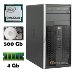 Компьютер HP 6000 (Core2Quad Q9300/4Gb/500Gb) БУ