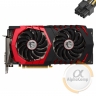 Відеокарта MSI GTX1060 (6GB • GDDR5 • 192bit • DVI • HDMI • DP) GTX 1060 Gaming X 6G БВ X 6G БВ Відеокарта MSI GTX1060 (6GB • GDDR5 • 192bit • DVI • HDMI • DP) GTX 1060 Gaming X 6G БВ X 6G БВ