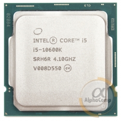 Процессор Intel Core i5 10600K (6×4.10GHz • 12Mb • 1200) БУ