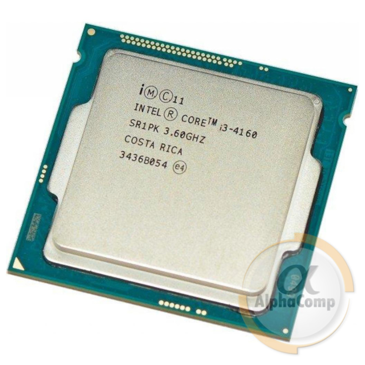 Процессор Intel Core i3 4160 (2×3.60GHz • 3Mb • 1150) БУ