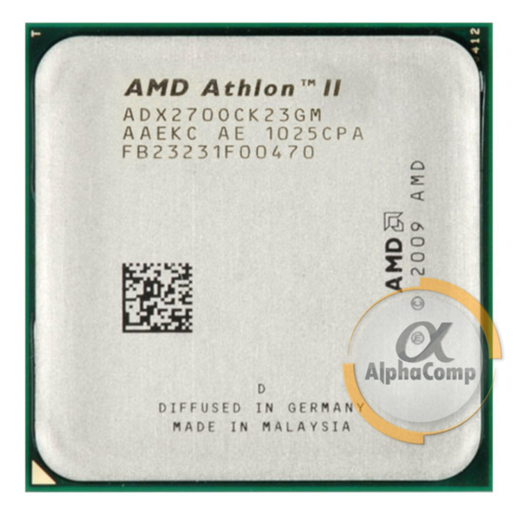 Процессор AMD Athlon II X2 270 B28 (2×3.40GHz • 2Mb • AM3) БУ