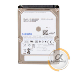 Жесткий диск 2.5" 500Gb Samsung HN-M500MBB (8Mb/5400/SATAII) БУ