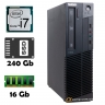 Lenovo ThinkCentre M82 (i7 2600 • 16Gb • ssd 240Gb) dt