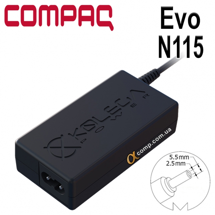 Блок питания ноутбука Compaq Evo N115