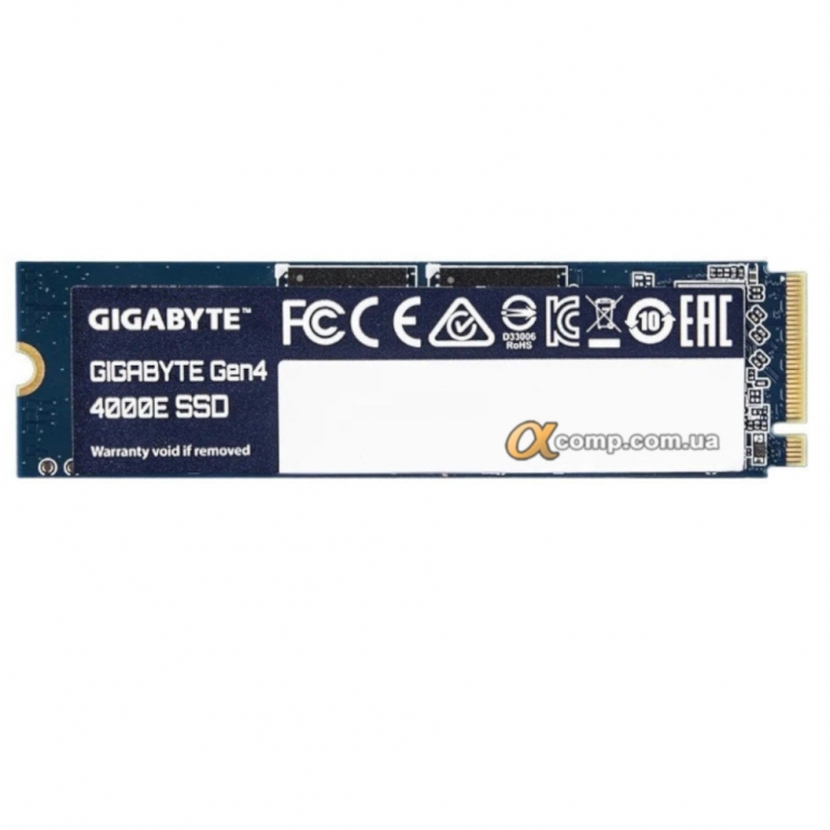 Накопитель SSD M.2 250Gb Gigabyte 4000E 2280 NVMe (G440E250G)