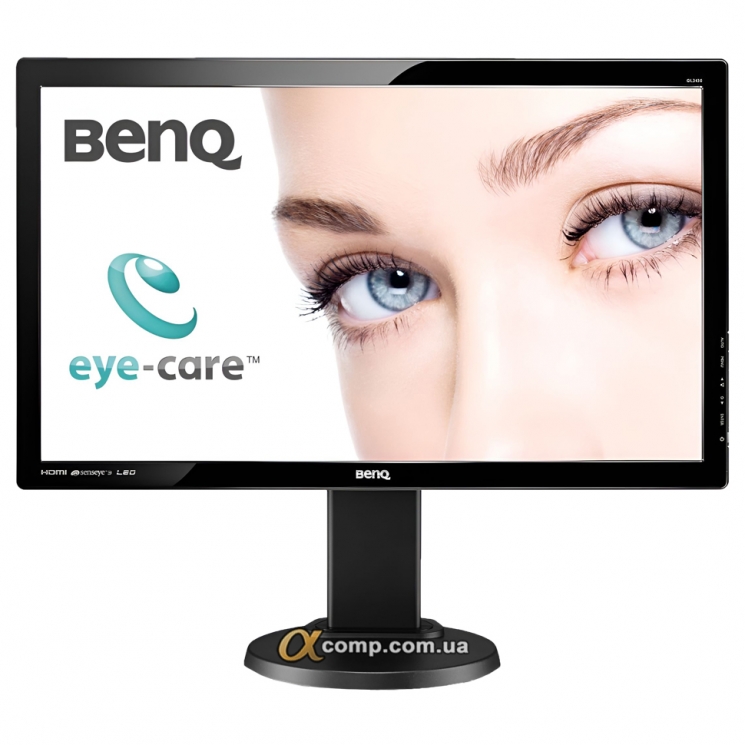Монитор 24" BenQ GL2450HT (TN • HDMI • VGA • DVI • LED • колонки) БУ