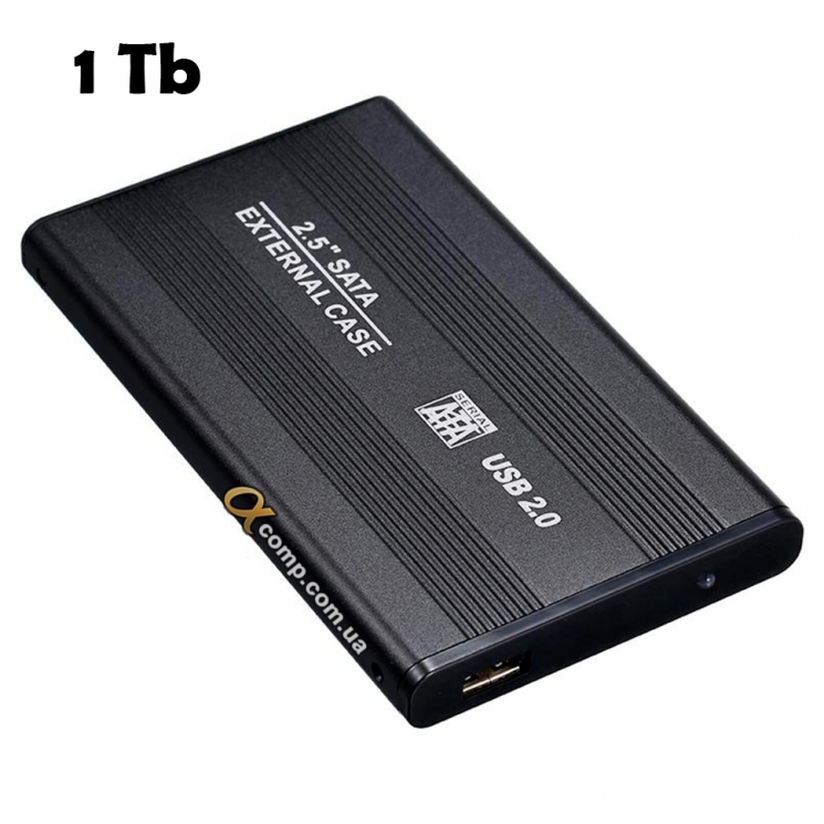 Зовнішній HDD 2.5" Maiwo 1Tb USB 2.0 black Ref