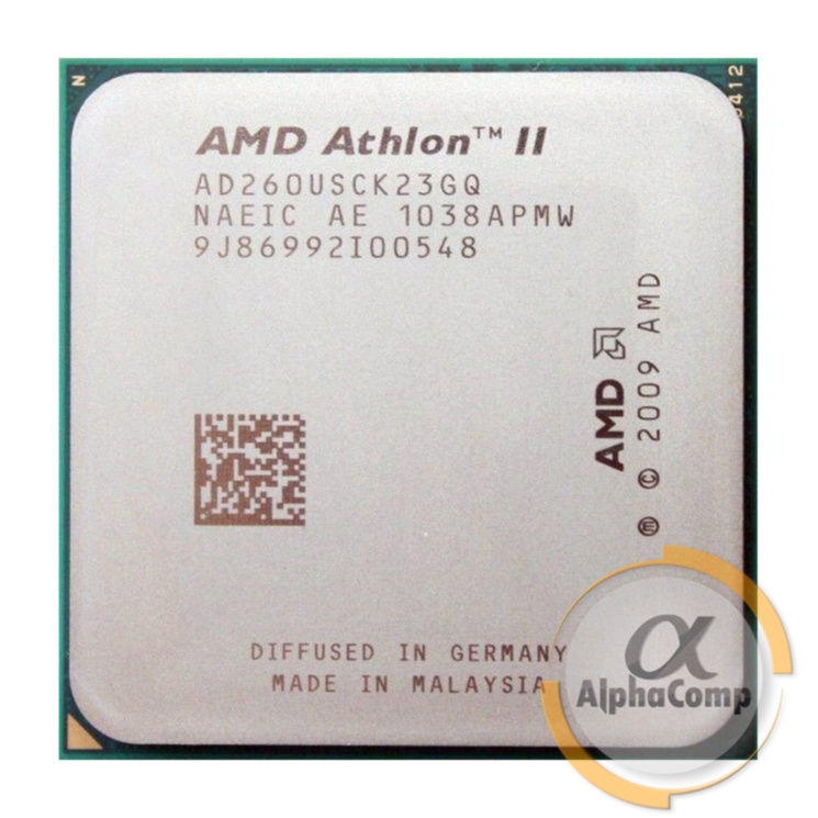 Процессор AMD Athlon II X2 260 B26 (2×3.20GHz • 2Mb • AM3) БУ