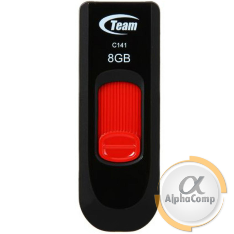 USB Flash 8Gb Team C141 USB2.0 (TC1418GR01) Red