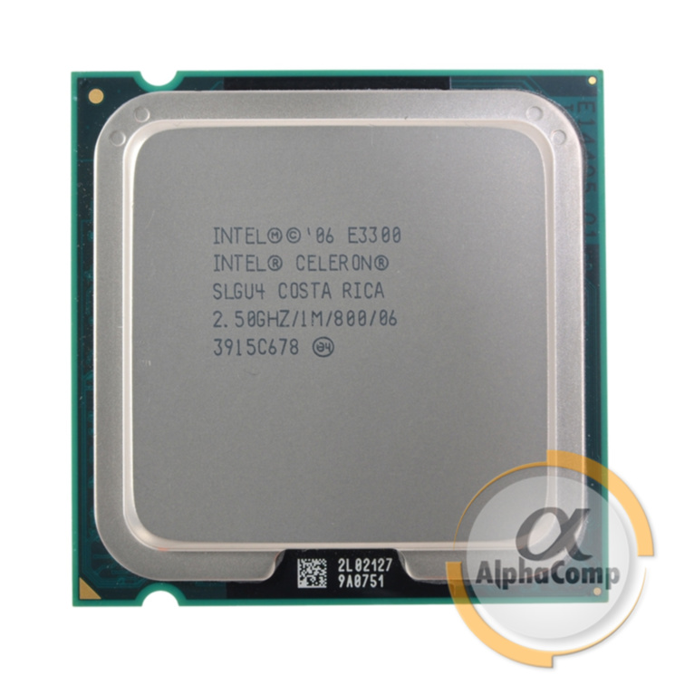 Процессор Intel Celeron E3300 (2×2.50GHz/1Mb/s775) БУ