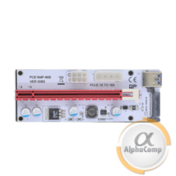 Райзер PCI-E SATA/MOLEX/4-pin/6-pin ver.008S