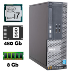 Компьютер Dell OptiPlex 3020 SFF (i7 4770 • 8Gb • ssd 480Gb) БУ