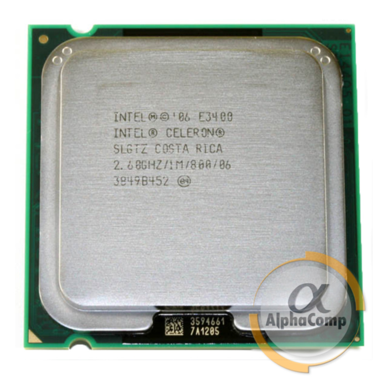 Процессор Intel Celeron E3400 (1×2.60GHz/1Mb/s775) БУ