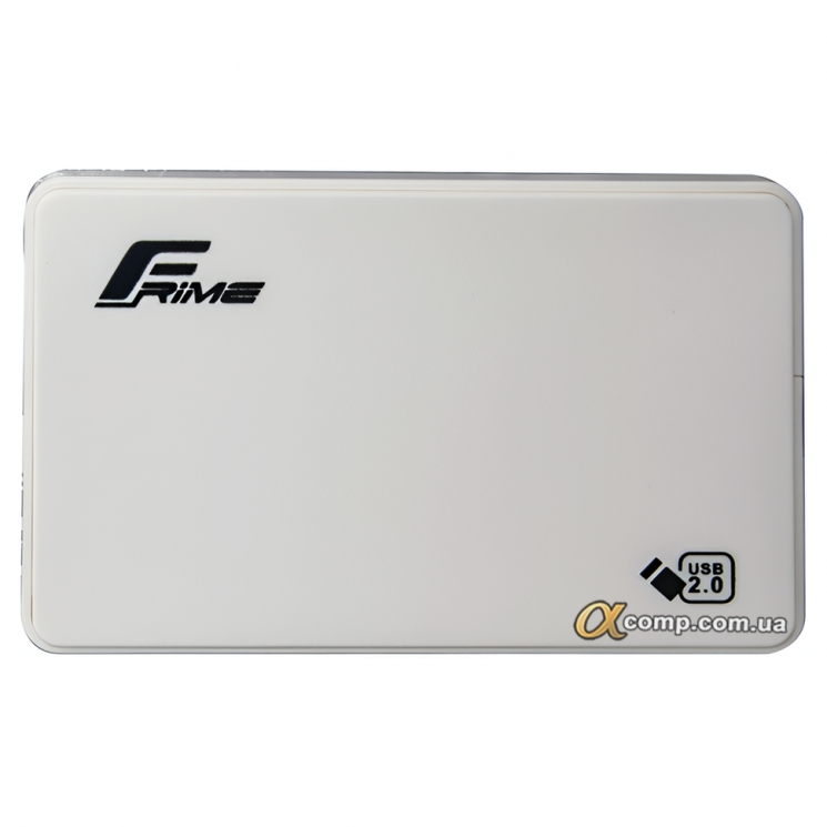 Зовнішня кишеня HDD SSD 2.5" USB 2.0 Frime Plastic (FHE11.25U20)