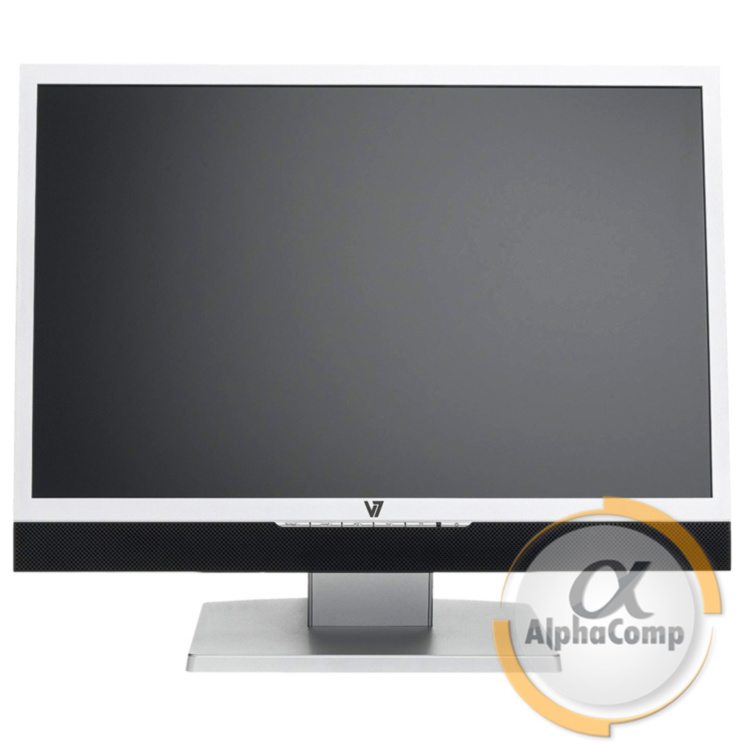 Монитор 22" V7 R22W02  (TN/16:10/1680x1050/VGA/DVI/колонки) class В БУ