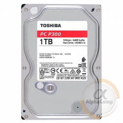 Жесткий диск 3.5" 1Tb Toshiba HDWD110UZSVA (64Mb • 7200 • SATA3) БУ