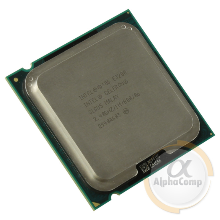Процессор Intel Celeron E3200 (2×2.40GHz/1Mb/s775) БУ