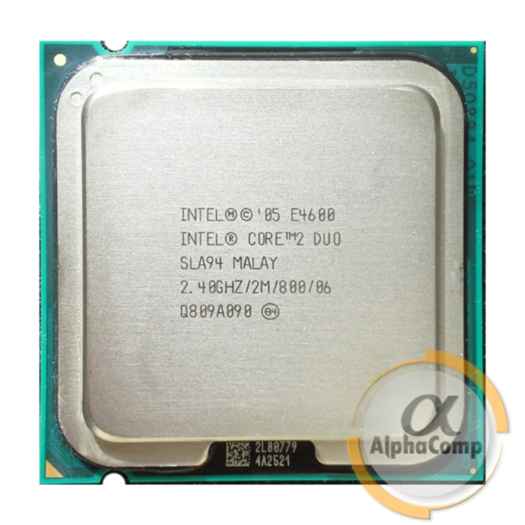 Процессор Intel Core2Duo E4600 (2×2.40GHz/2Mb/s775) БУ