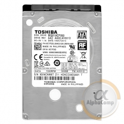 Жесткий диск 2.5" 500Gb Toshiba MQ01ACF050 (16Mb • 7200 • SATAIII) БУ