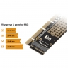 Адаптер Frime PCI-E X4X8X16 TO M.2 (M KEY) (ECF-PCIEtoSSD006)