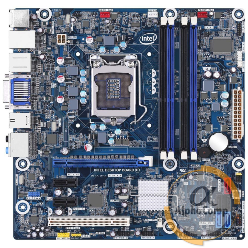 Материнская плата Intel DH67GD (s1155/Intel H67/4xDDR3) БУ купить в Днепре  магазин компьютерной техники из Европы АльфаКомп
