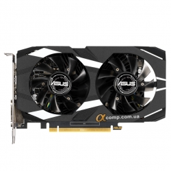 Видеокарта ASUS GTX1650 (4Gb • GDDR5 • 128bit • HDMI • DP • DVI) DUAL-GTX1650-O4G БУ