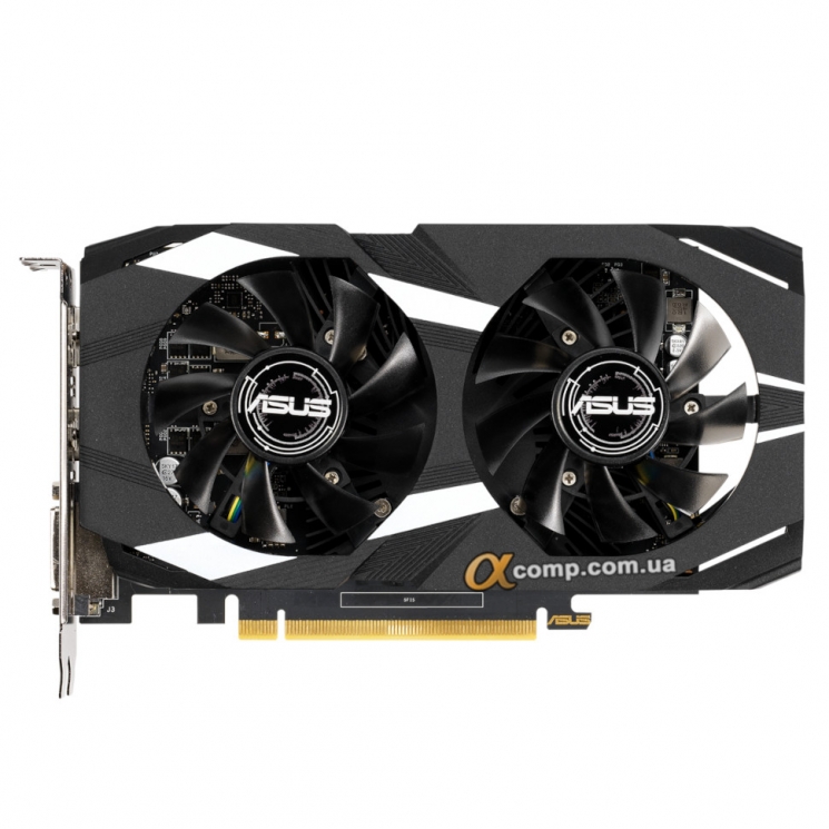 Видеокарта ASUS GTX1650 (4Gb • GDDR5 • 128bit • HDMI • DP • DVI) DUAL-GTX1650-O4G БУ