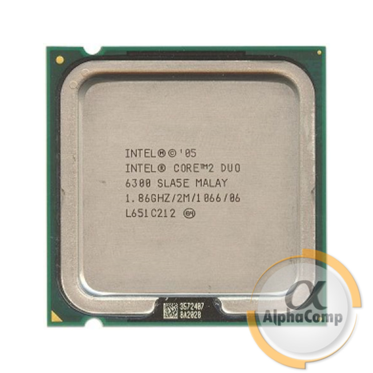 Процессор Intel Core2Duo E6300 (2×1.86GHz/2Mb/s775) БУ