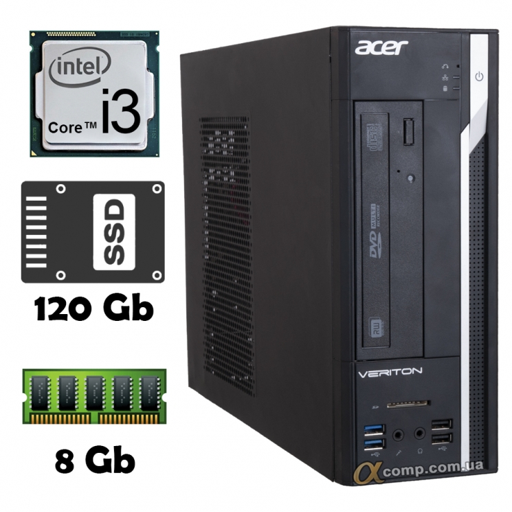 Acer X2632G (i3-4130 • 8Gb • ssd 120Gb) SFF