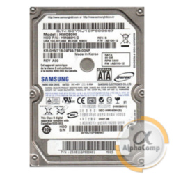 Жесткий диск 2.5" 80Gb Samsung HM080HI (8Mb/5400/SATA) БУ