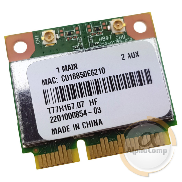 Адаптер mini PCI-e WiFi Atheros AR5B97 802.11 b/g/n 300 Mbit/s БУ