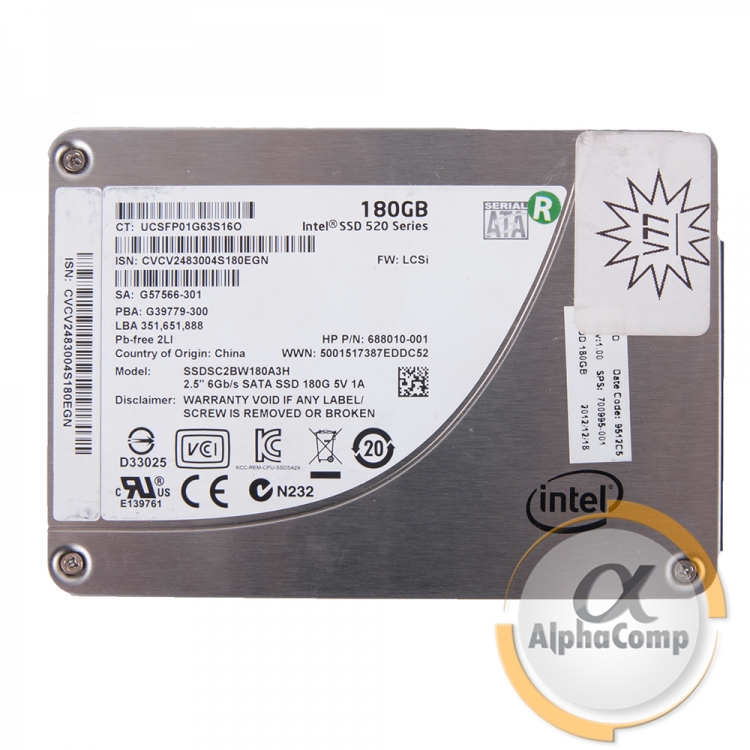 Ssdsc2bw180a3h new arrivals