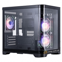 Корпус 1stPlayer UV5-BK-2FC7R-1FC7 Black без БЖ