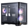 Корпус 1stPlayer UV5-BK-2FC7R-1FC7 Black без БЖ